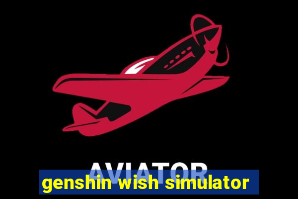 genshin wish simulator